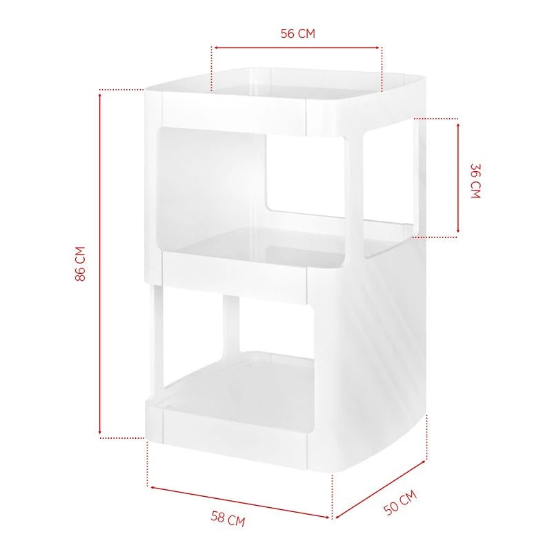 Spa table, AZZURRO 993A, white