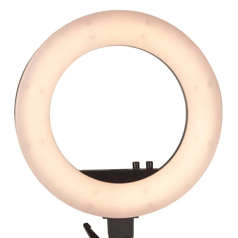 Ring light 18 "48w led black + tripod