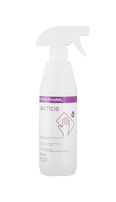 CHEMI-PHARM BACTICID pinta-desinfektantti, 500 ml