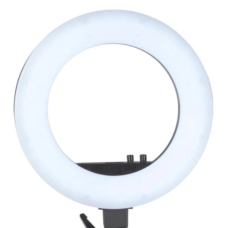 Ring light 18 "48w led black + tripod