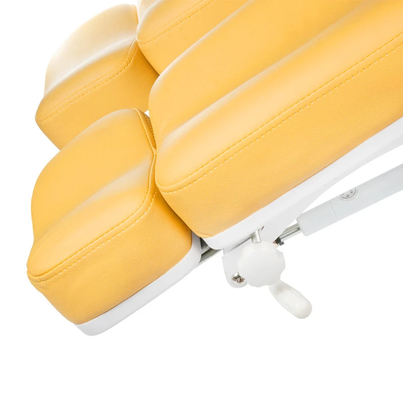 Beauty bed-couche 6672C, 3 motors, yellow