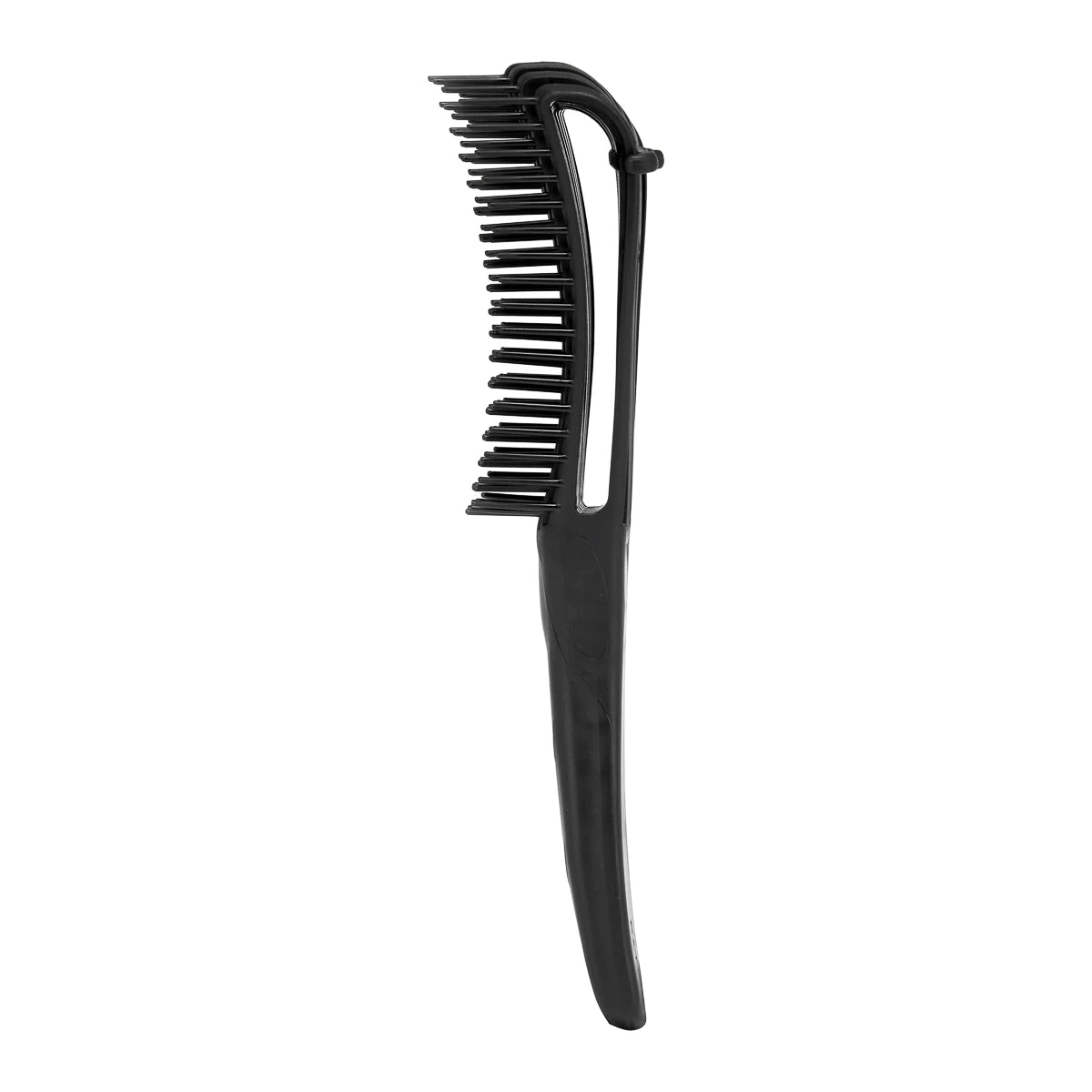 Flexible Hairbrush P-868 Black